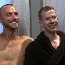 Jessie Colter in 'Kink Men' Bound missionary gets split wide open with double fisting and sounding (Thumbnail 9)