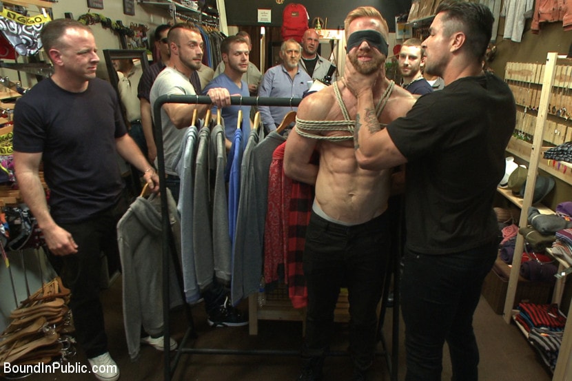 Kink Men 'Greedy whore stuffed full of cock at a local clothing store' starring Jessie Colter (Photo 2)