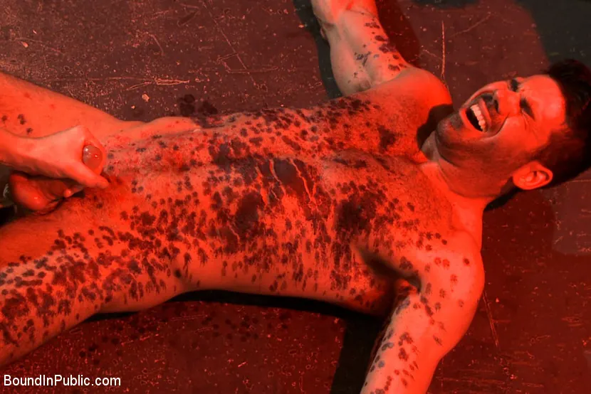 Kink Men 'Muscled DJ tied to the toilet and ass fucked in front of a horny crowd' starring Jessie Colter (Photo 6)