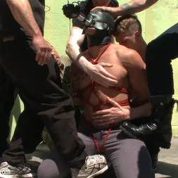 Jessie Colter in 'Kink Men' Muscled whore gets publicly fucked and doused with cum (Thumbnail 4)