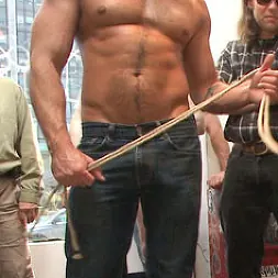 Jessie Colter in 'Kink Men' Muscled whore gets publicly fucked and doused with cum (Thumbnail 11)