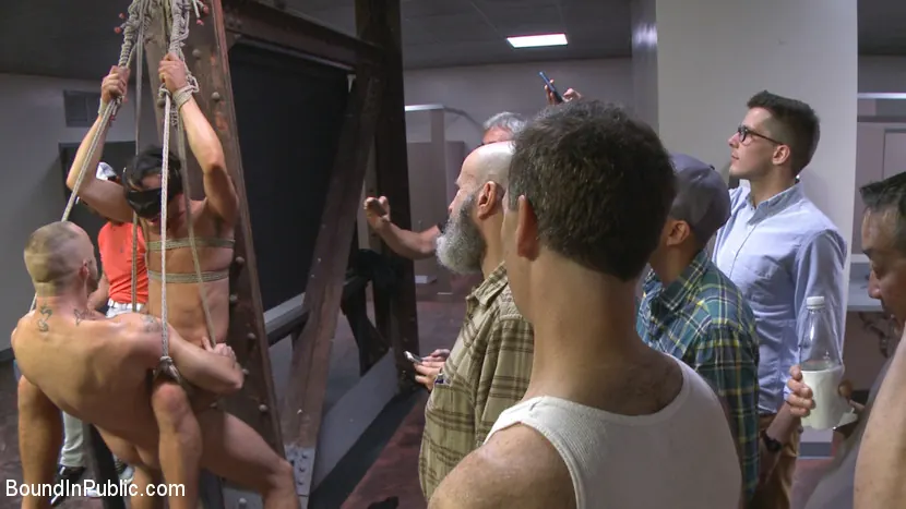 Kink Men 'Pitcher becomes catcher - Bound stud takes a baseball bat up his ass!' starring Jessie Colter (Photo 13)