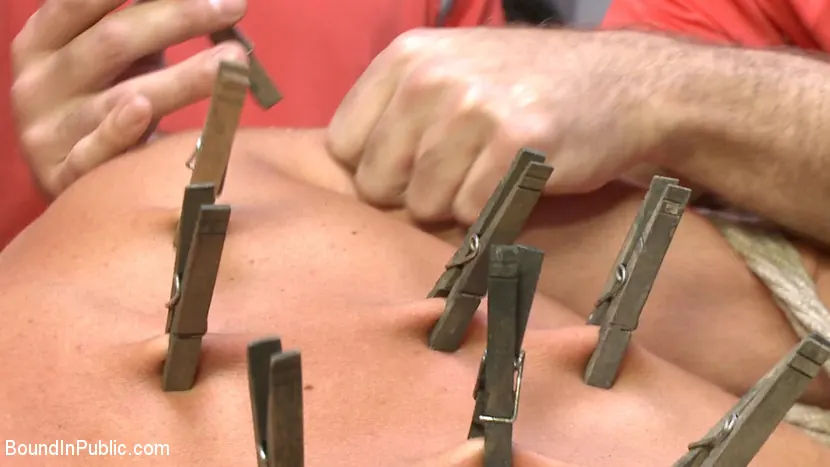 Kink Men 'Pitcher becomes catcher - Bound stud takes a baseball bat up his ass!' starring Jessie Colter (Photo 14)