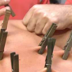 Jessie Colter in 'Kink Men' Pitcher becomes catcher - Bound stud takes a baseball bat up his ass! (Thumbnail 14)