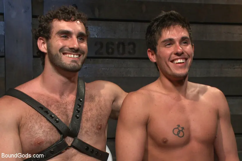 Kink Men 'New dom Jaxton Wheeler brutally throat fucks new sub Jett Jax' starring Jett Jax (Photo 7)