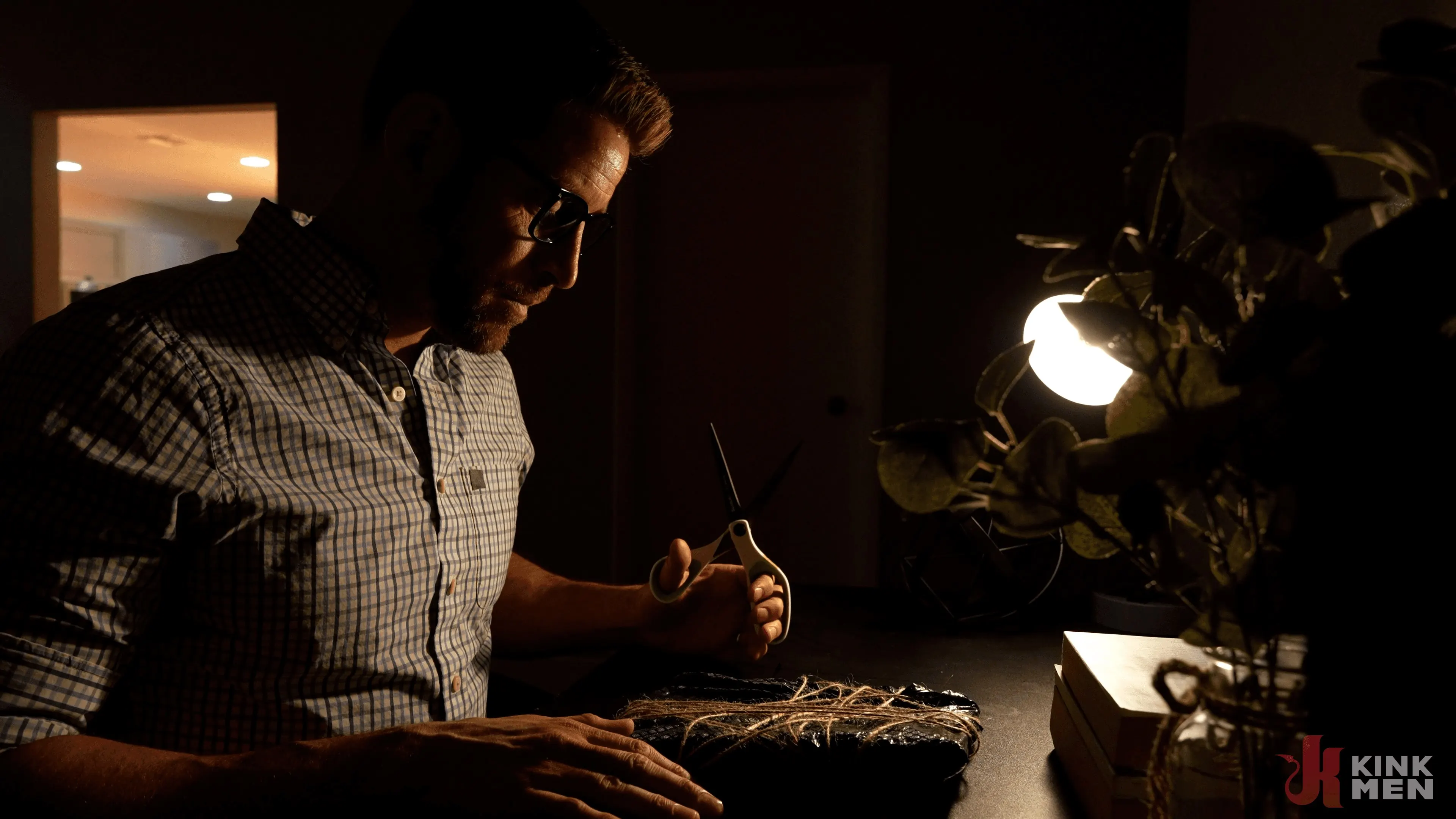 Kink Men 'Be Careful What You Read: Johnny Ford Fucks the Demon Out of Brock Kniles' starring Johnny Ford (Photo 4)