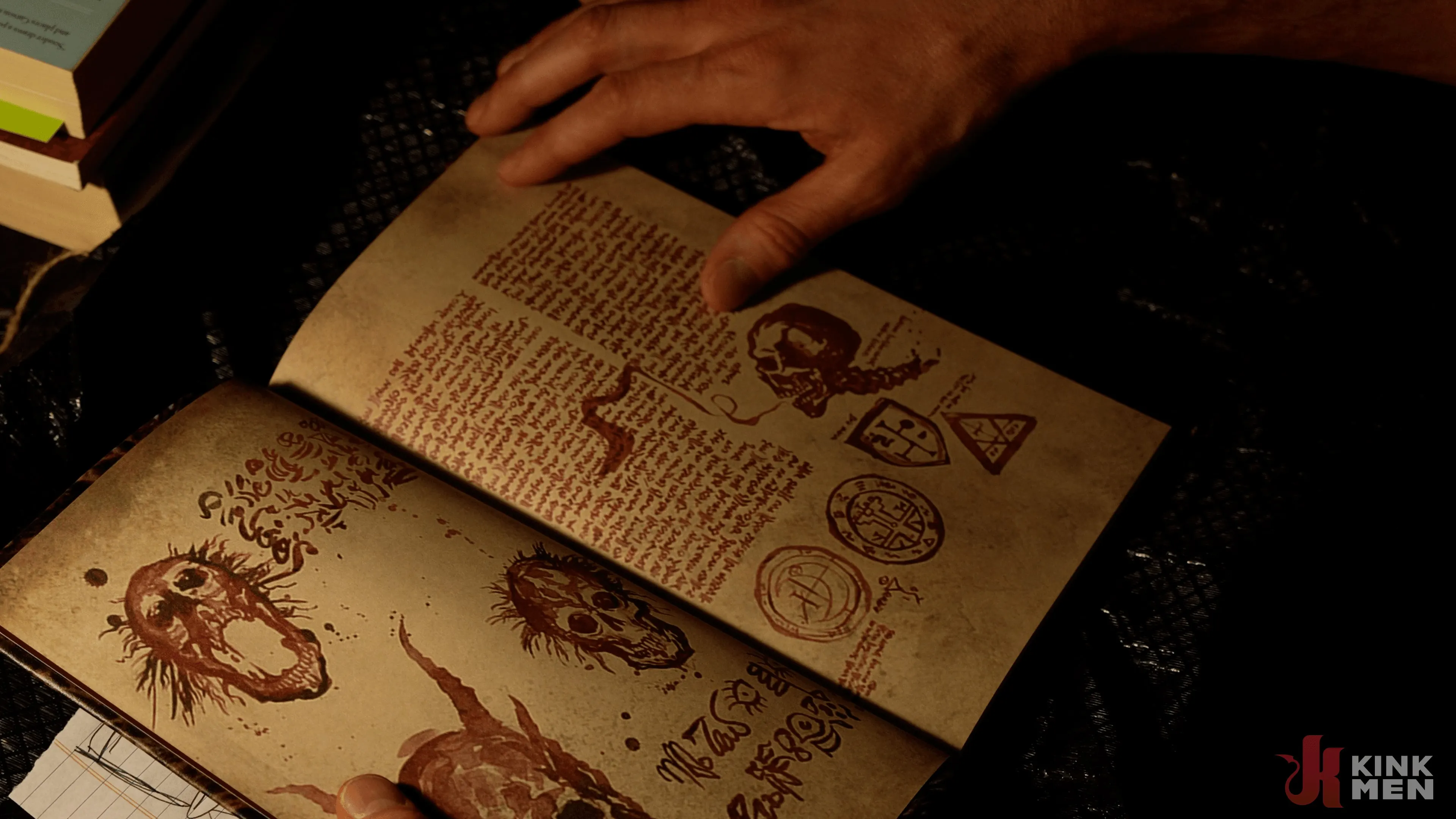 Kink Men 'Be Careful What You Read: Johnny Ford Fucks the Demon Out of Brock Kniles' starring Johnny Ford (Photo 5)