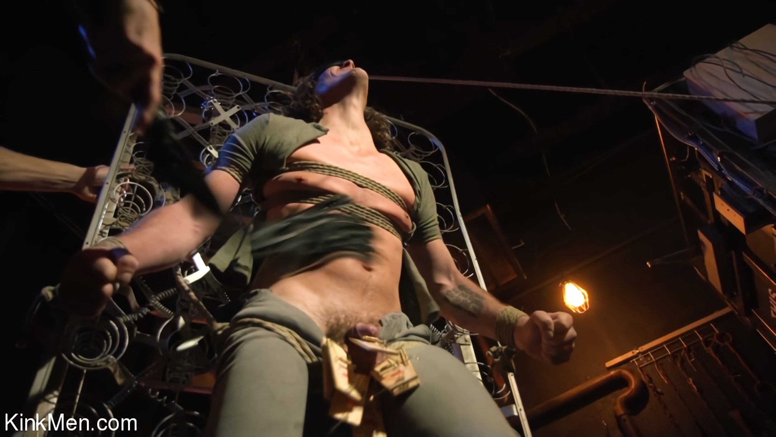 Kink Men 'Rat Trap: Tony Orlando Bound and Fucked by Johnny Hill RAW' starring Johnny Hill (Photo 9)