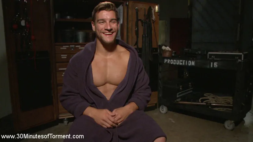 Kink Men 'Straight Hunk - Solid Muscle - Mercilessly Beaten and Made to Cum' starring Jordan Boss (Photo 15)