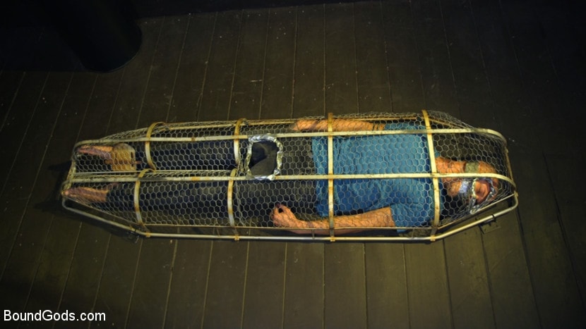 Kink Men 'Caged: Max Ferro Locks Up And Abuses Joseph Banks' starring Joseph Banks (Photo 2)
