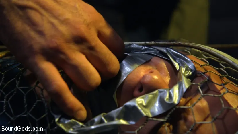 Kink Men 'Caged: Max Ferro Locks Up And Abuses Joseph Banks' starring Joseph Banks (Photo 3)