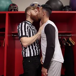 Josh Conners in 'Kink Men' Coach Edges Hot Baseball Player in Locker Room (Thumbnail 3)