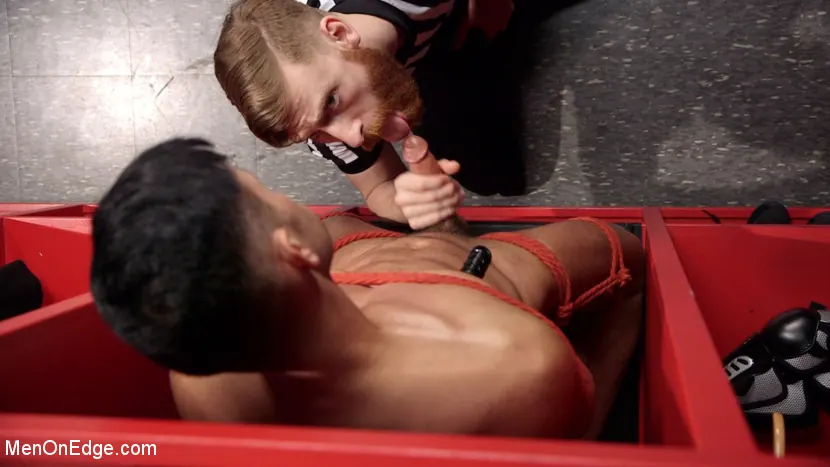 Kink Men 'Coach Edges Hot Baseball Player in Locker Room' starring Josh Conners (Photo 8)