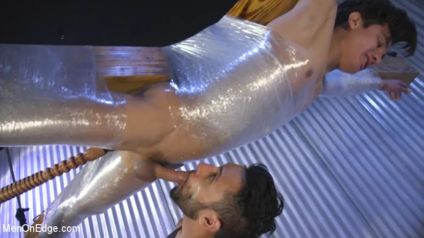 Kink Men 'Muscle Twink Josh Hunter Edged in Captivity' starring Josh Hunter (Photo 26)