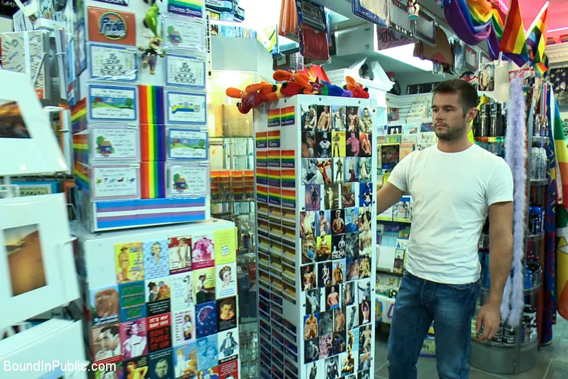 Kink Men 'A mob of men punish a thief with a giant cock' starring Josh West (Photo 2)