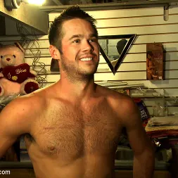 Josh West in 'Kink Men' A mob of men punish a thief with a giant cock (Thumbnail 8)