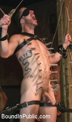 Kink Men 'Bryan Cole is fucked in front of 100 horny men' starring Josh West (Photo 8)