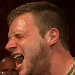 Josh West in 'Kink Men' Sexy stud gets shocked, suspended, and gang fucked on the Upper Floor (Thumbnail 7)