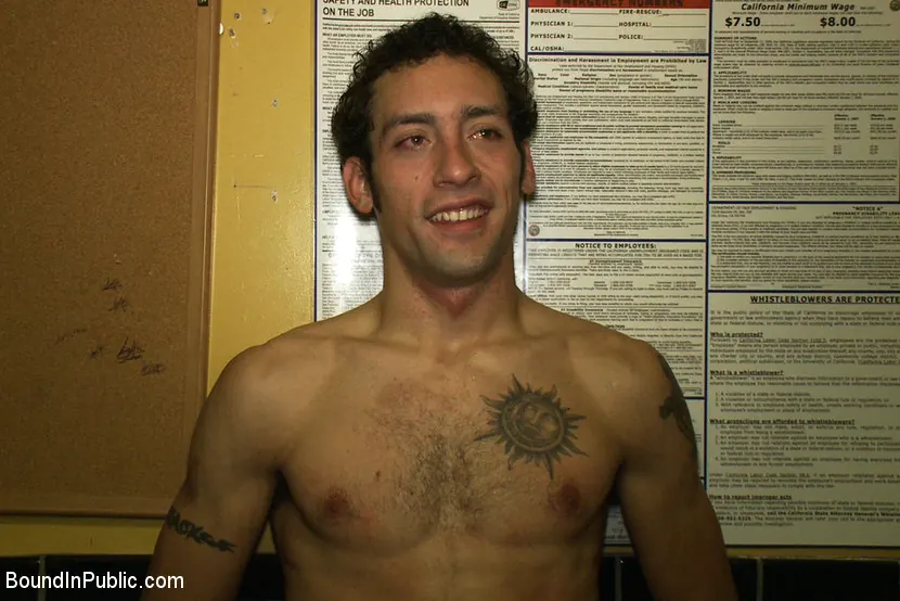 Kink Men 'Use the stud's uncut cock as a shot glass at a public bar!' starring Josh West (Photo 4)