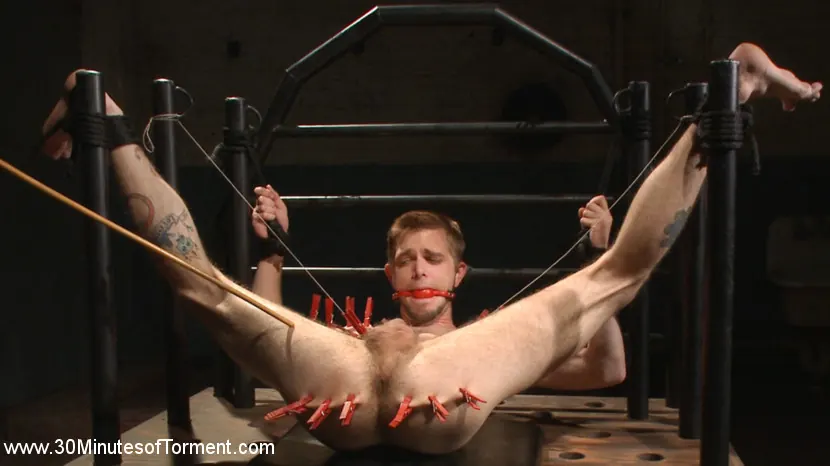 Kink Men 'New Sub Joshua James Faces Brutal Challenges Head On' starring Joshua James (Photo 9)