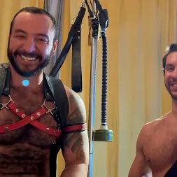 Julian Torres in 'Kink Men' Holiday Stuffing: Seth Santoro Fists Hairy Stud Julian Torres (Thumbnail 14)