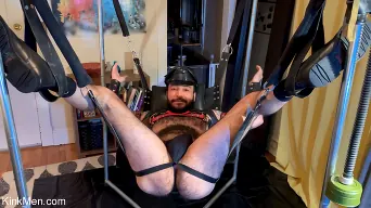 Julian Torres in 'Holiday Stuffing: Seth Santoro Fists Hairy Stud Julian Torres'
