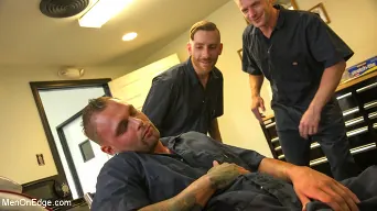 Kai Donec in 'Motorcycle Mechanic Stud Gets His Road Hard Hog Ridden to the Edge'