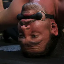 Kinky Viktor in 'Kink Men' Kinky Viktor: New Sub Bound, Roped, Edged and Shoots A Fat Load (Thumbnail 13)