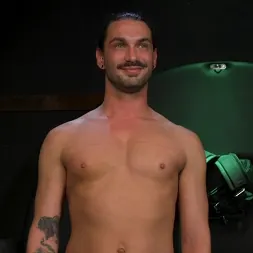 Kinky Viktor in 'Kink Men' Kinky Viktor: New Sub Bound, Roped, Edged and Shoots A Fat Load (Thumbnail 23)