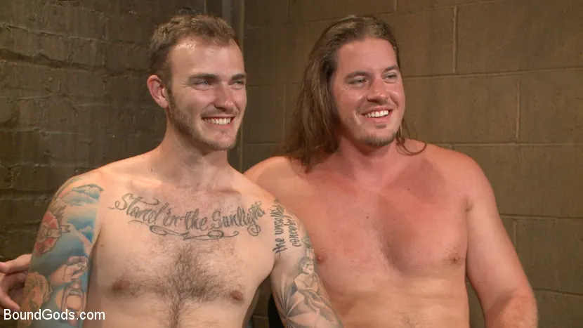 Kink Men 'Guy next door held in a stock, facefucked and flogged' starring Kip Johnson (Photo 10)