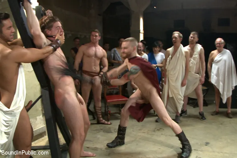 Kink Men 'PUNISH THE ESCAPED GLADIATOR FOR HIS CRIMES AGAINST ROME!!!' starring Kip Johnson (Photo 4)