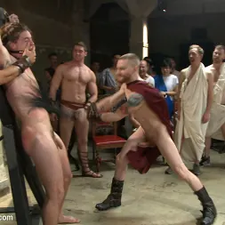 Kip Johnson in 'Kink Men' PUNISH THE ESCAPED GLADIATOR FOR HIS CRIMES AGAINST ROME!!! (Thumbnail 4)