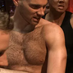 Kirk Cummings in 'Kink Men' is beaten, humiliated and fucked in a crowded bar (Thumbnail 16)