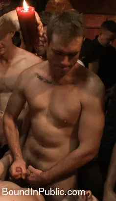 Kink Men 'is beaten, humiliated and fucked in a crowded bar' starring Kirk Cummings (Photo 19)