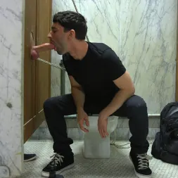 Kyler Ash in 'Kink Men' Hot Stud Trapped at the Glory Hole (Thumbnail 4)