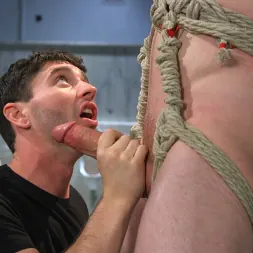 Kyler Ash in 'Kink Men' Hot Stud Trapped at the Glory Hole (Thumbnail 10)