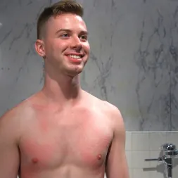 Kyler Ash in 'Kink Men' Hot Stud Trapped at the Glory Hole (Thumbnail 15)
