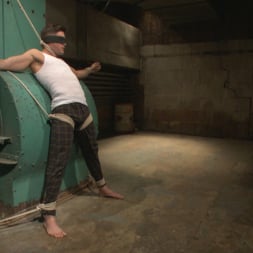 Lance Hart in 'Kink Men' Taken from His Girlfriend and Edged in a Dark Factory (Thumbnail 9)