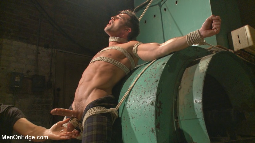 Kink Men 'Taken from His Girlfriend and Edged in a Dark Factory' starring Lance Hart (Photo 17)