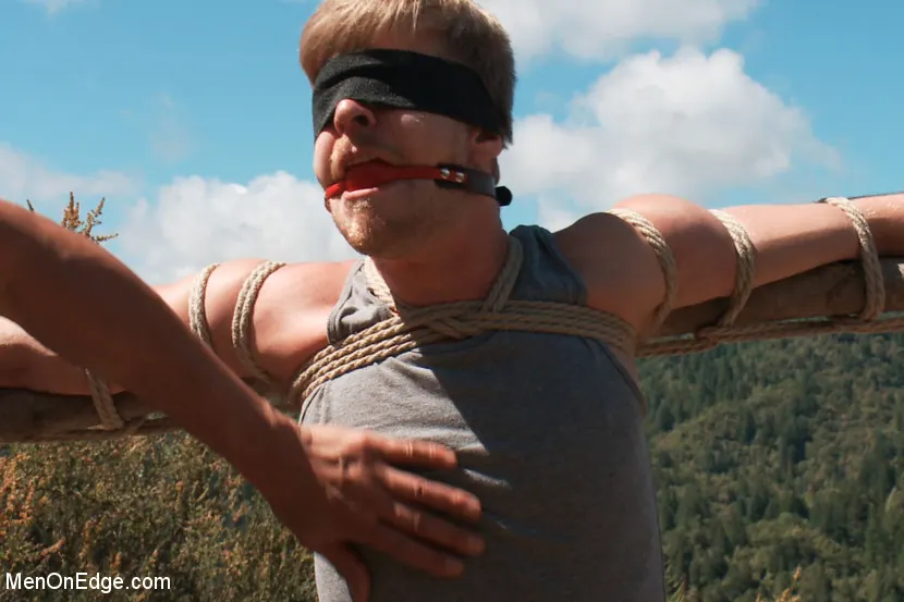 Kink Men 'Captured and edged in the deep woods' starring Logan Stevens (Photo 9)