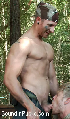 Kink Men 'is turned into a sex slave at a campground' starring Logan Stevens (Photo 14)
