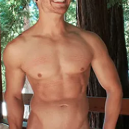 Logan Vaughn in 'Kink Men' Captured straight jock gets his tight ass violated in the deep woods (Thumbnail 9)