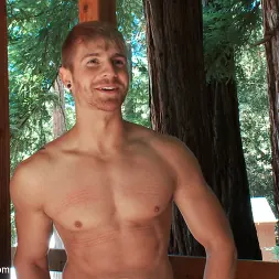 Logan Vaughn in 'Kink Men' Captured straight jock gets his tight ass violated in the deep woods (Thumbnail 12)