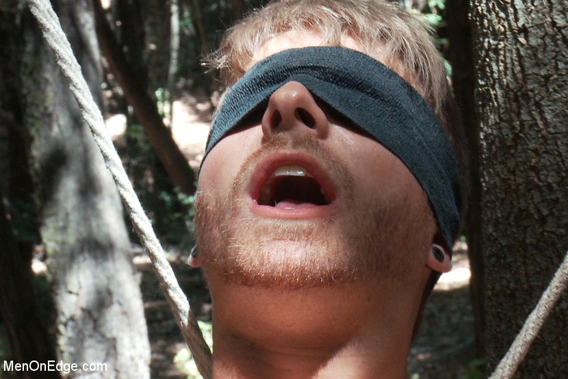 Kink Men 'Captured straight jock gets his tight ass violated in the deep woods' starring Logan Vaughn (Photo 14)