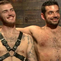 Marcus Ruhl in 'Kink Men' Mr Wilde binds and fucks a muscled body builder with an uncut cock (Thumbnail 14)