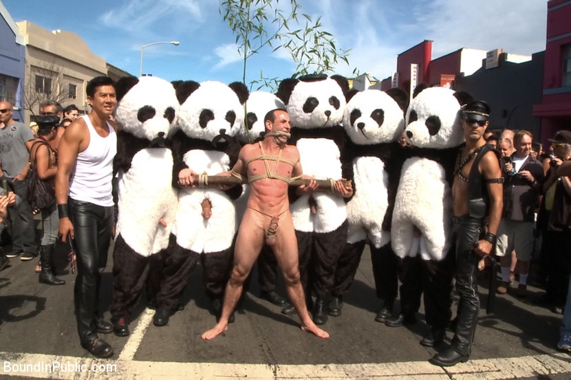 Kink Men 'Naked Pandas Trick or Treat - Just in time for Halloween' starring Master Avery (Photo 2)