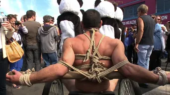 Master Avery in 'Naked Pandas Trick or Treat - Just in time for Halloween'