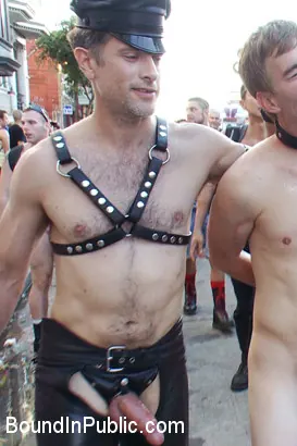 Kink Men 'Noah Brooks is dragged through the streets, bound, beaten and pissed o' starring Master Avery (Photo 11)