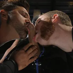 Matt Anthony in 'Kink Men' Monster Cocked Noob Blindfolded, Gagged, and Edged Til He Blows (Thumbnail 5)