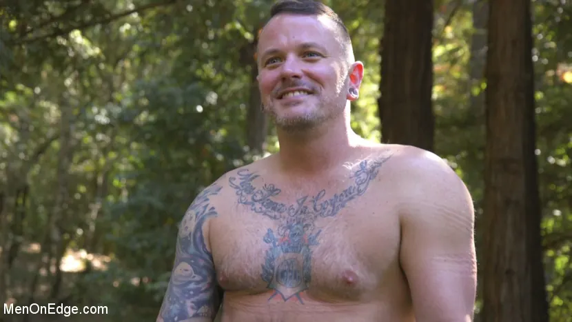 Kink Men 'Hard Woods: Max Cameron Suspended and Tormented in California Redwoods' starring Max Cameron (Photo 19)